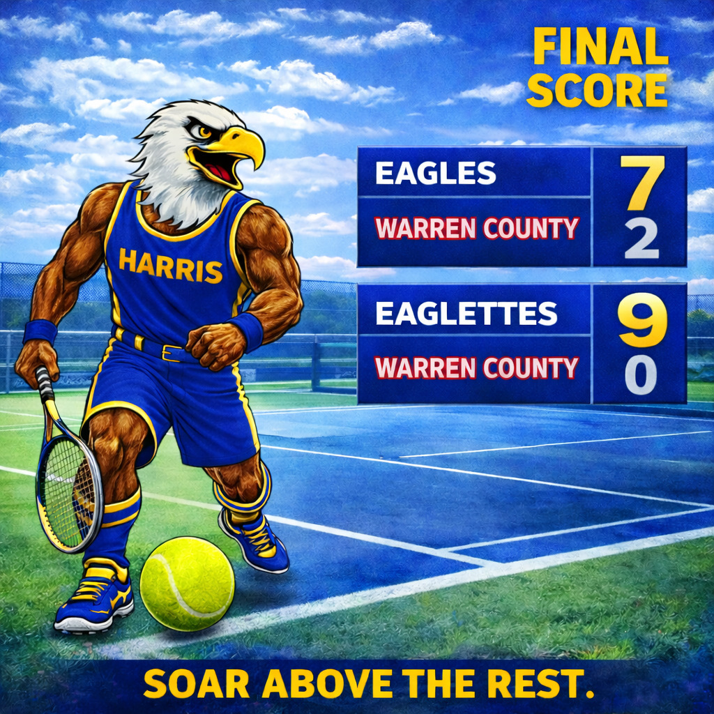 HMS Tennis, Boys and Girls, defeat Warren County