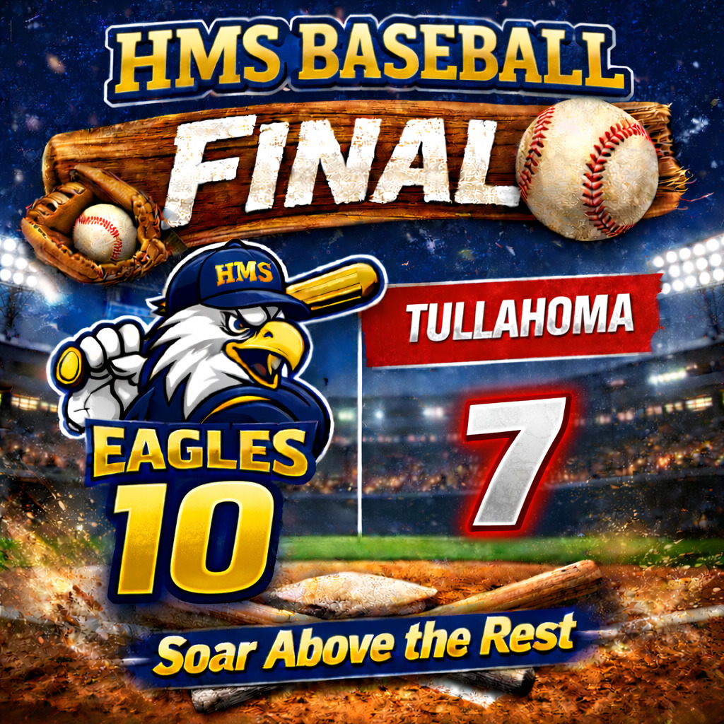 HMS Varsity Baseball 10, Tullahoma 7