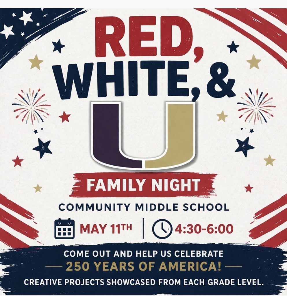 red white and u family night