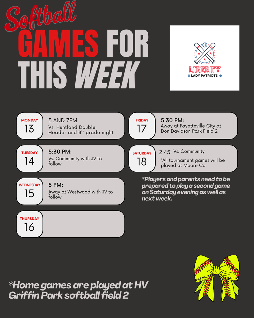 Middle School Softball