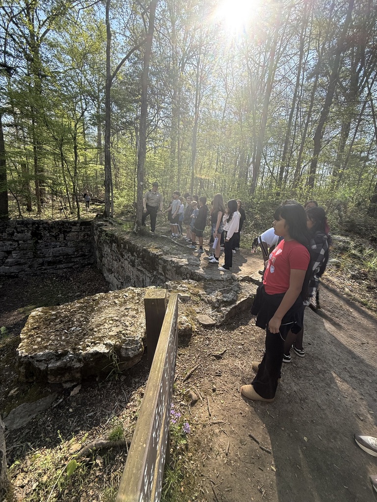 Students are learning more about the park.
