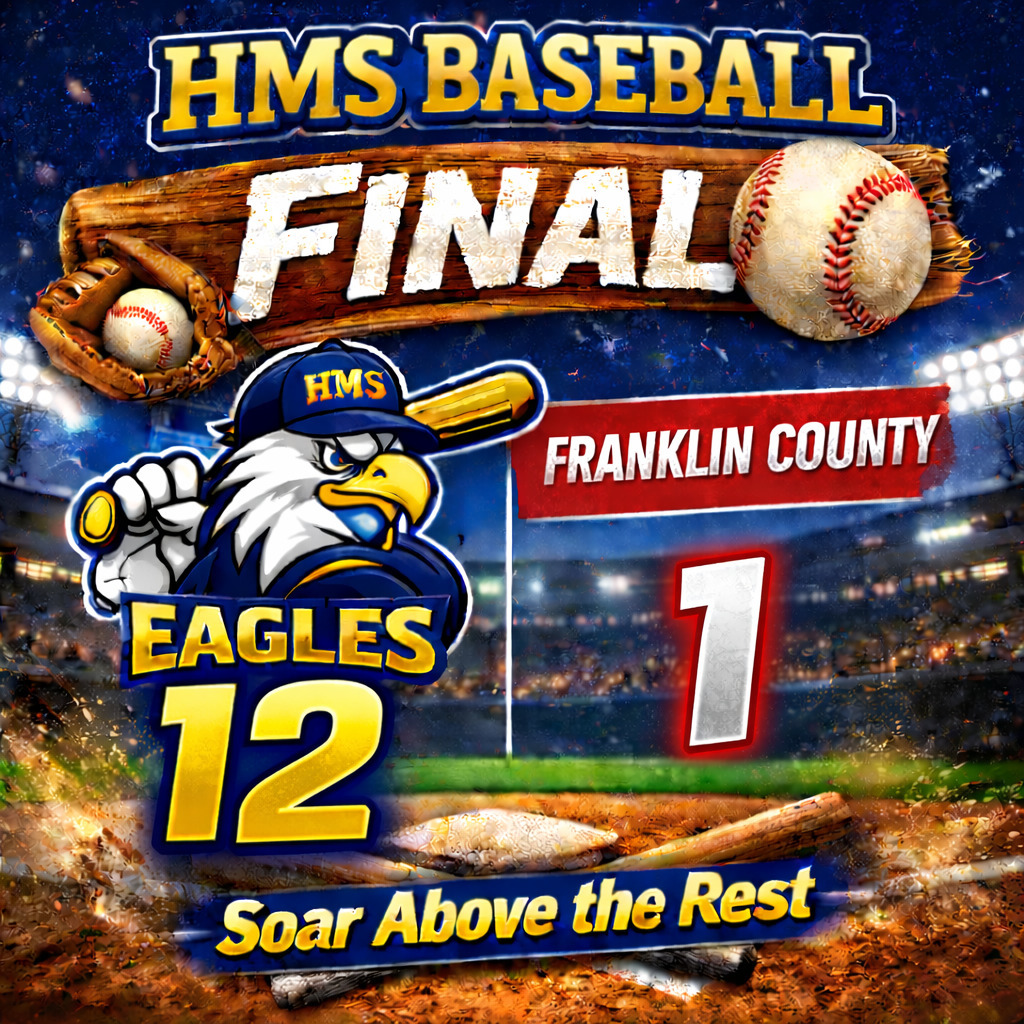 HMS Varsity Baseball 12, Franklin County 1