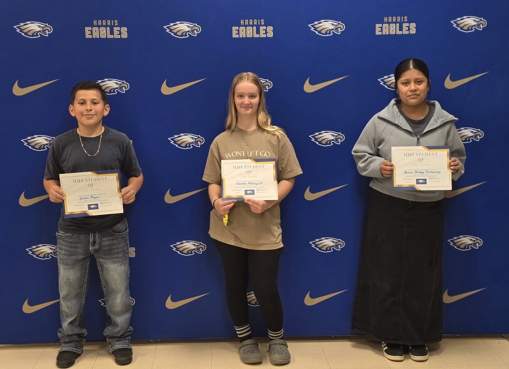 HMS Students of the Week for 4/13-4/17