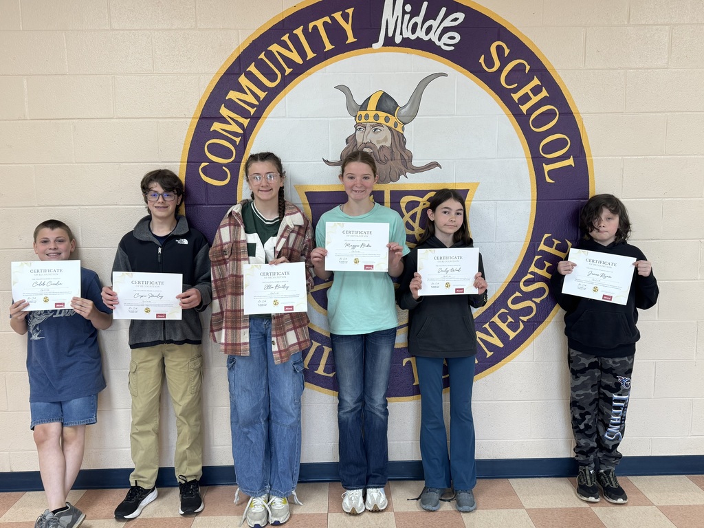 Students with certificates
