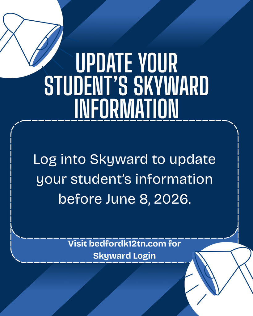 Update your student's Skyward information graphic