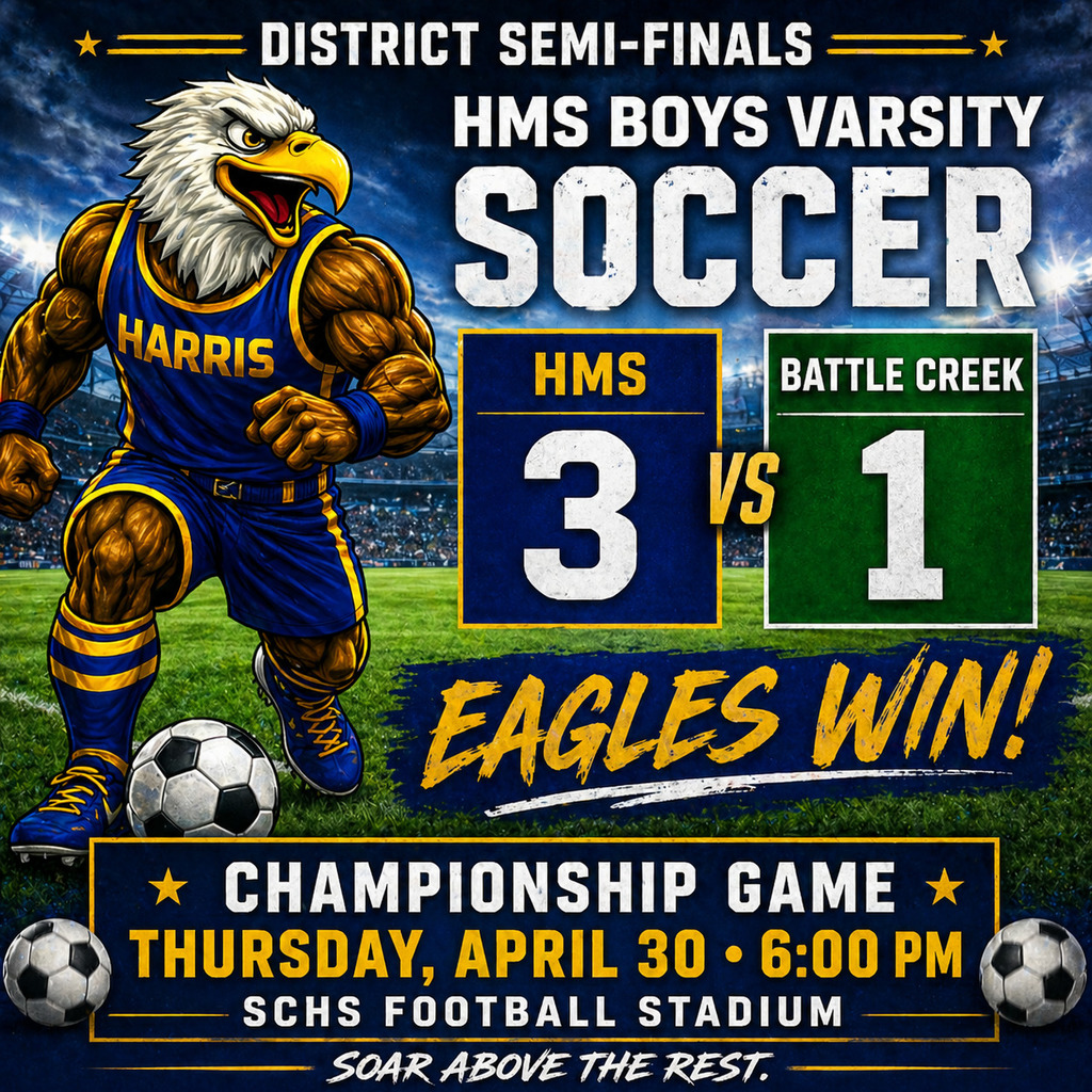 HMS Boys Varsity Soccer 3-1 winners over Battle Creek