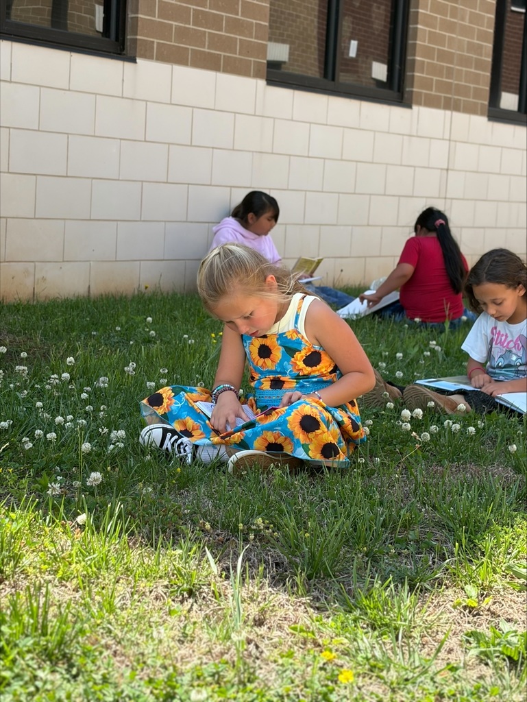 reading outside