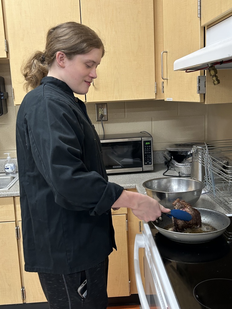 Culinary Arts III students learn about beef.