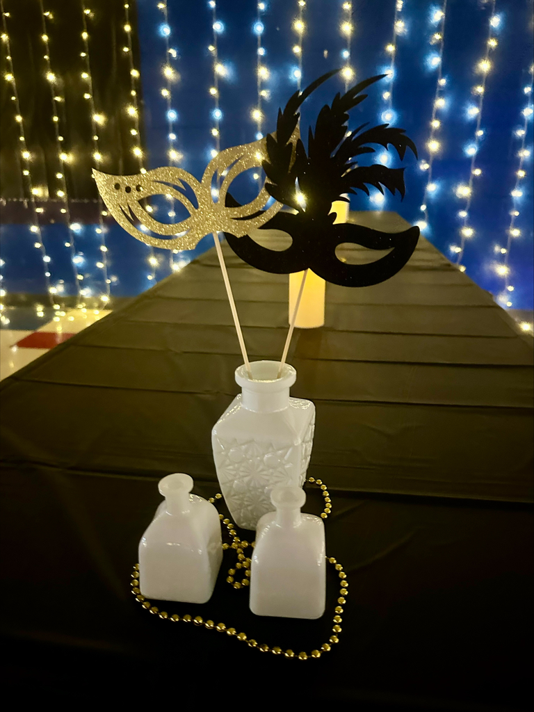Decorations at the dance. 
