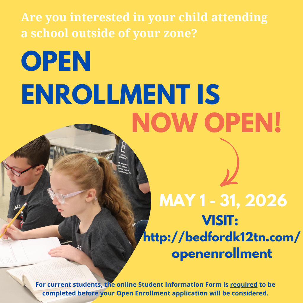 Open Enrollment is Now Open Graphic