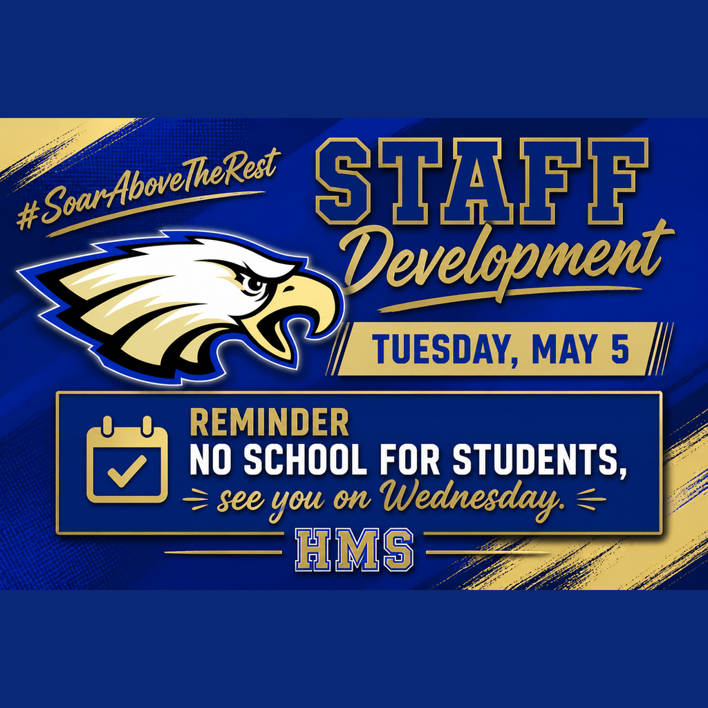 Staff Devleopment Day Tusday May 5