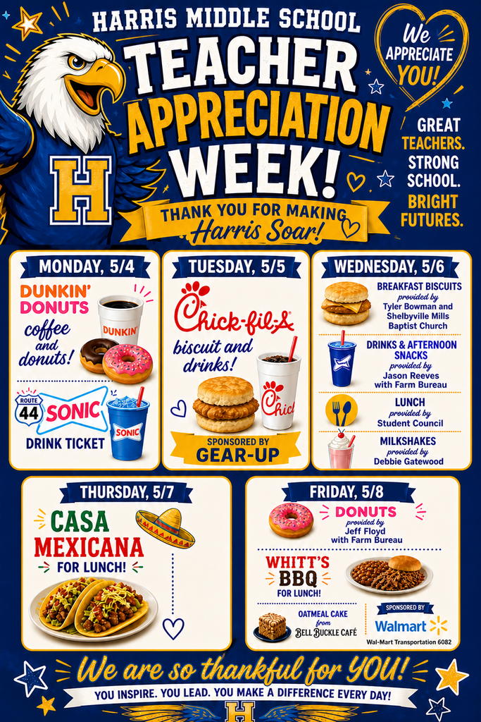Teacher Appreciation Week at HMS 
