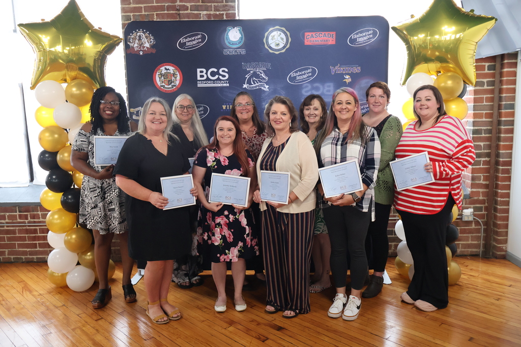 Group photo at the Support Staff of the Year Celebration.