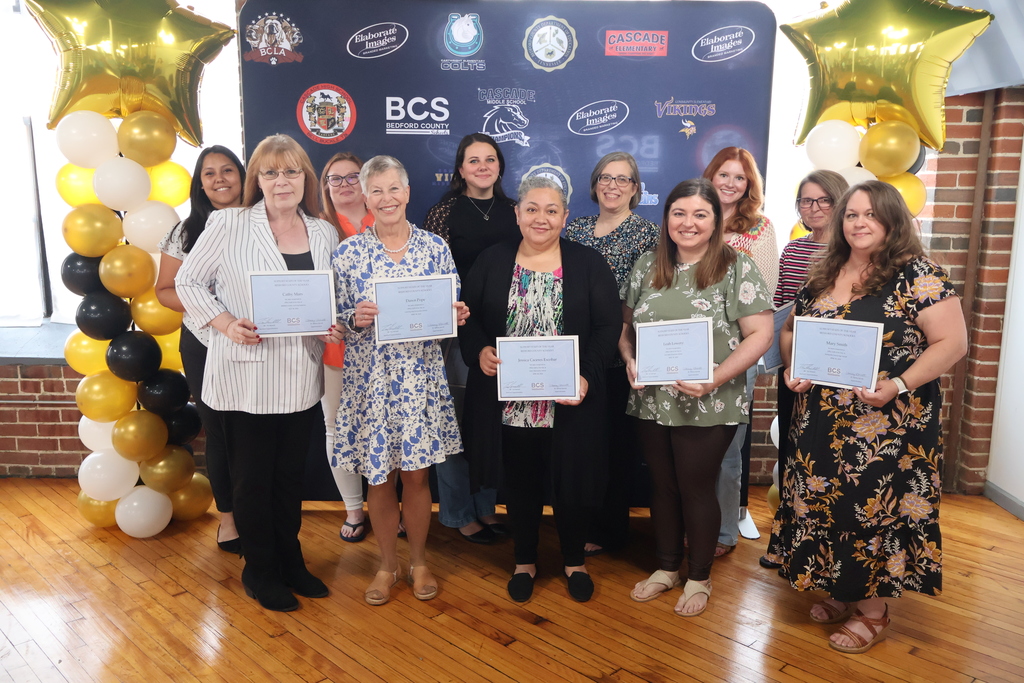 Group photo at the Support Staff of the Year Celebration.