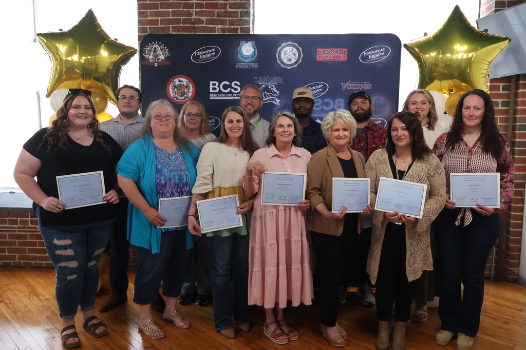 Group photo at the Support Staff of the Year Celebration.