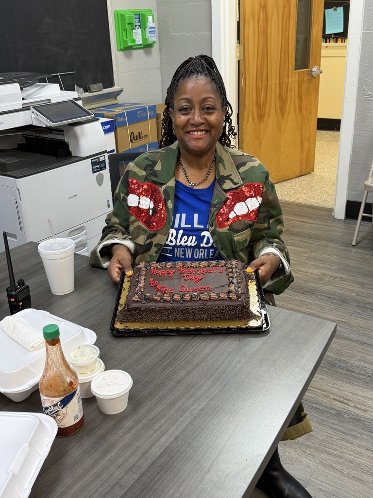 Dr. King and her cake