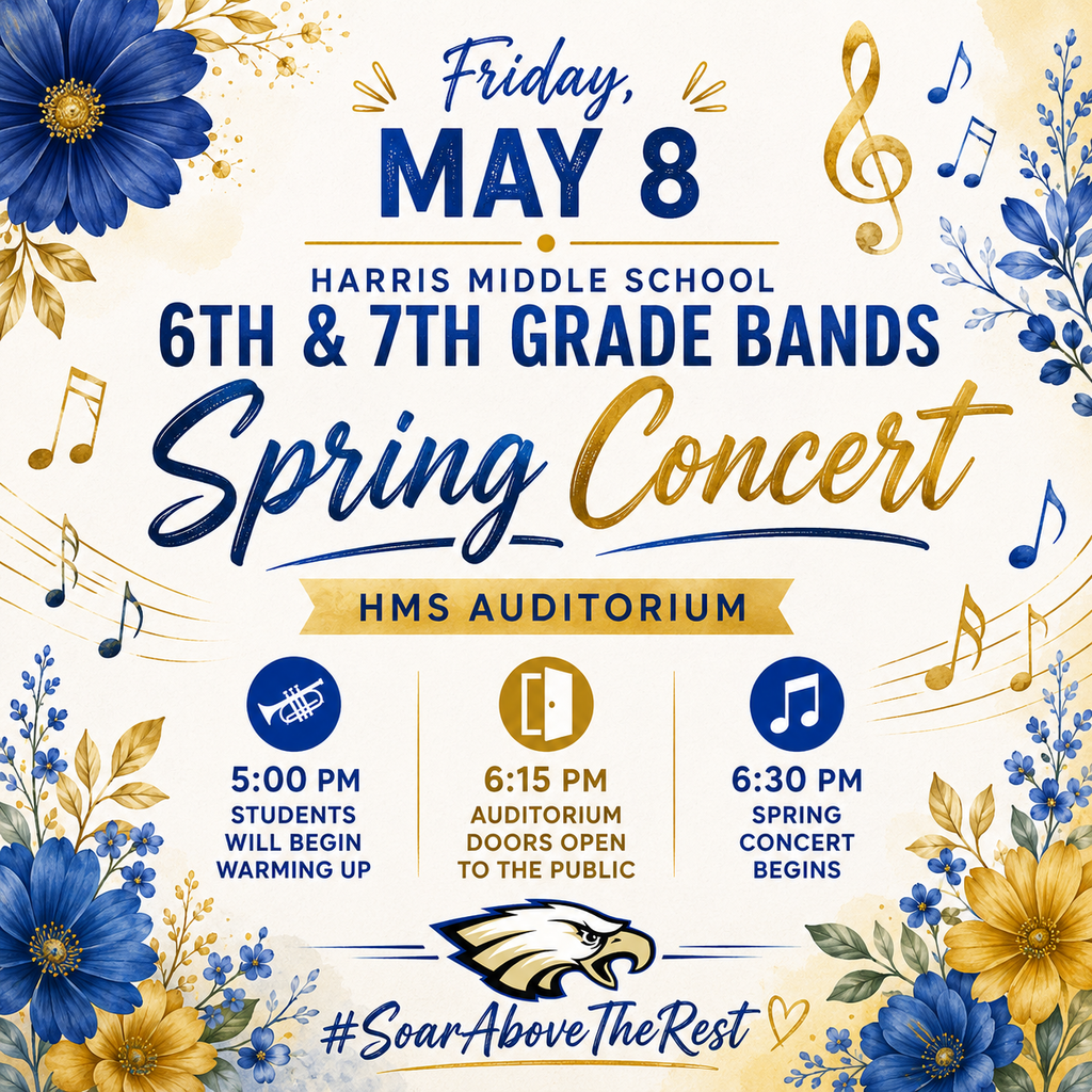 HMS 6th and 7th Grade Bands Spring Concert