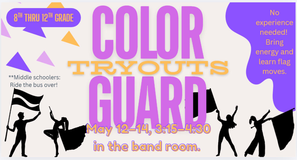 color guard tryouts
