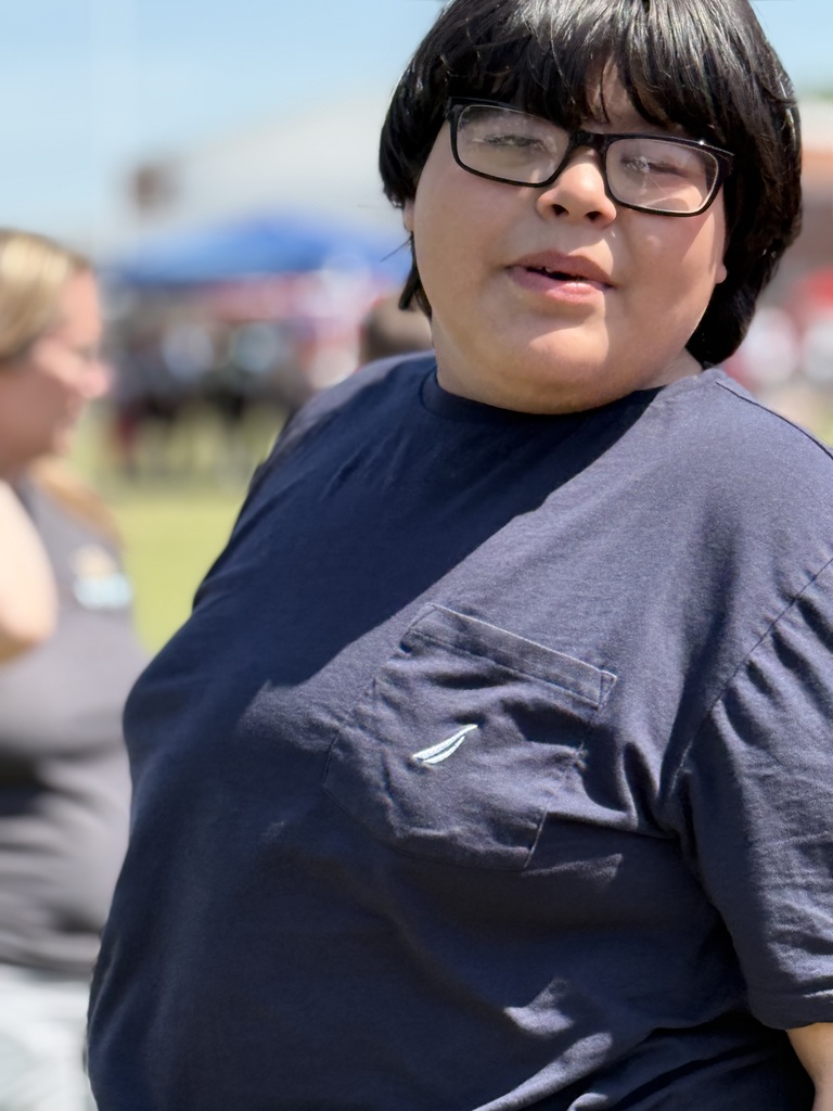 Student at the Special Olympics.