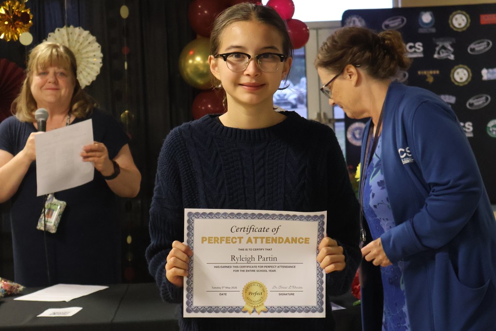 Perfect Attendance Banquet