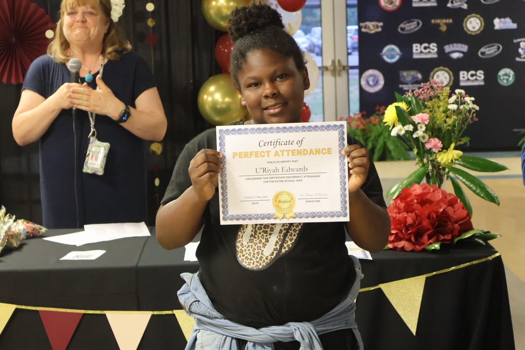 Perfect Attendance Banquet