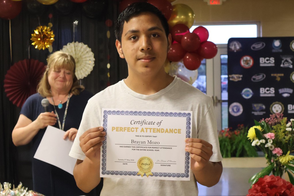 Perfect Attendance Banquet