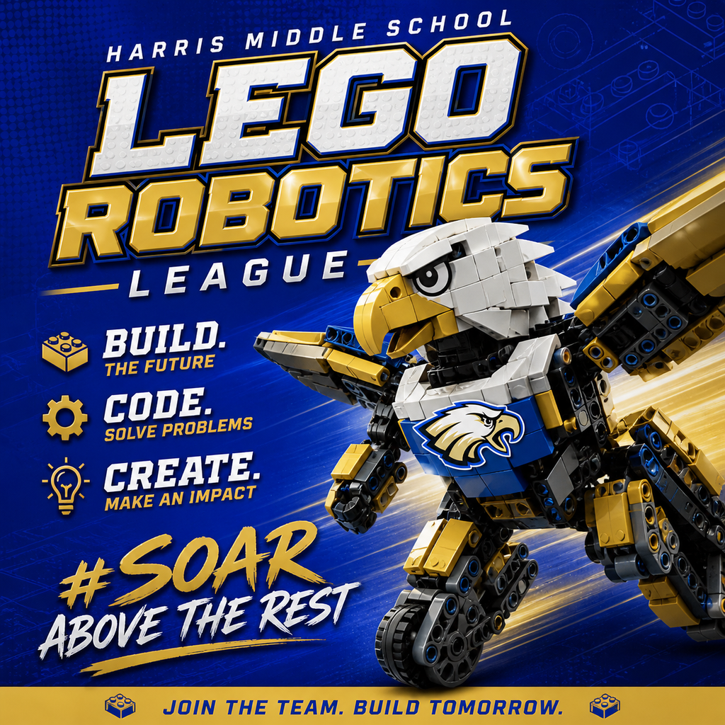 HMS Lego Robotics League Announcement Flyer