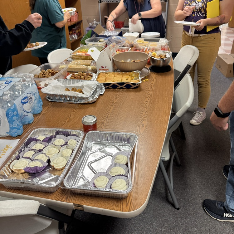 people getting food
