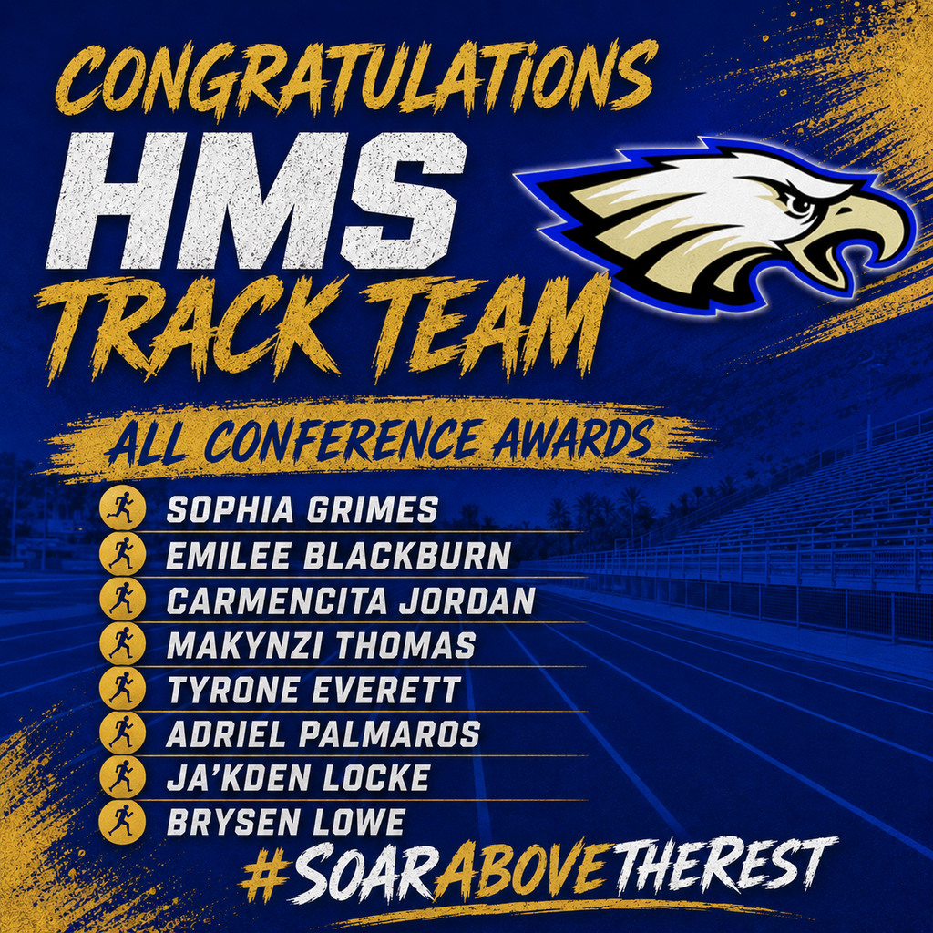 HMS Tennis CTC Track All Conference Awards