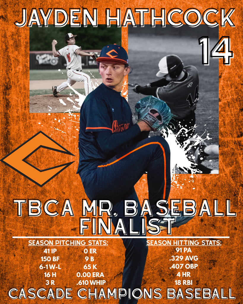 Student is posed in several pictures during a baseball game. 