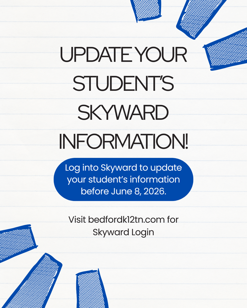 Update your student's Skyward information graphic