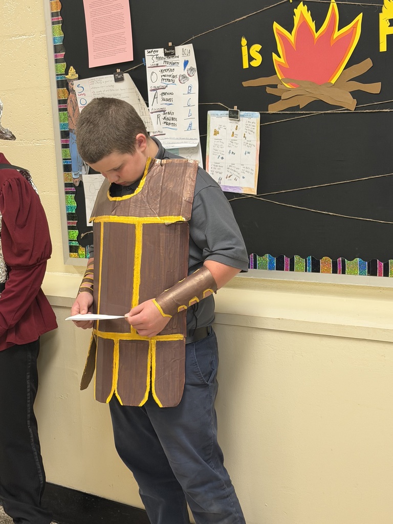 student dressed up as Alexander the Great