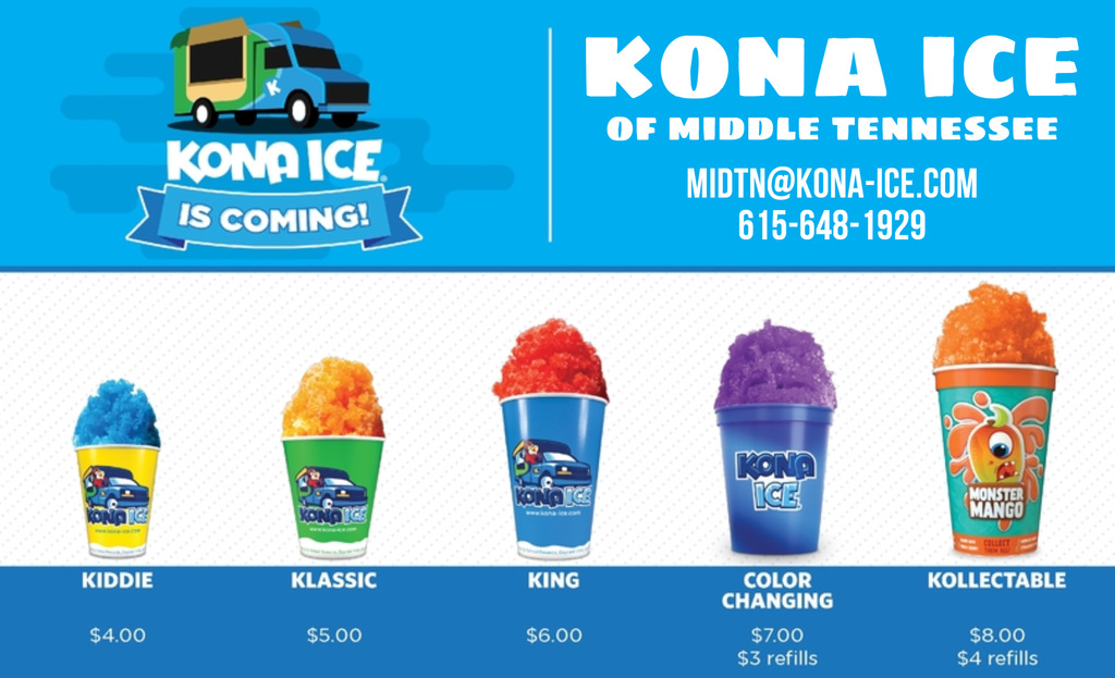 KONA ICE prices
