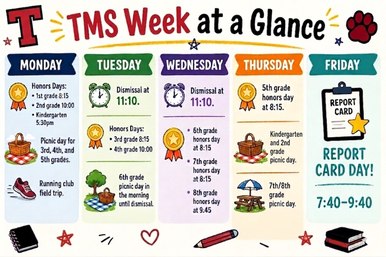 week at a glance