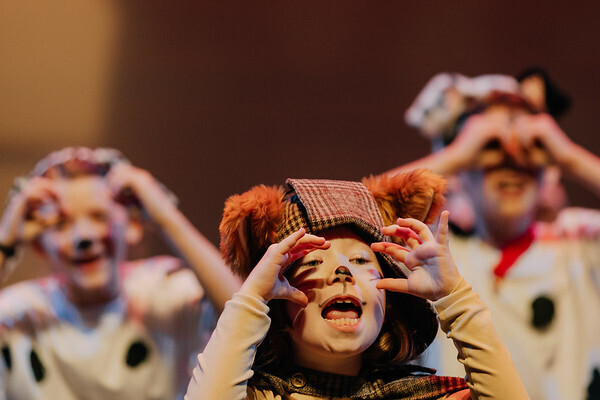 Community students performing 101 Dalmatians at TPAC