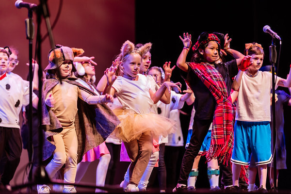 Community students performing 101 Dalmatians at TPAC