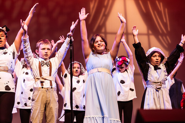 Community students performing 101 Dalmatians at TPAC