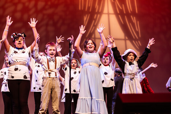 Community students performing 101 Dalmatians at TPAC
