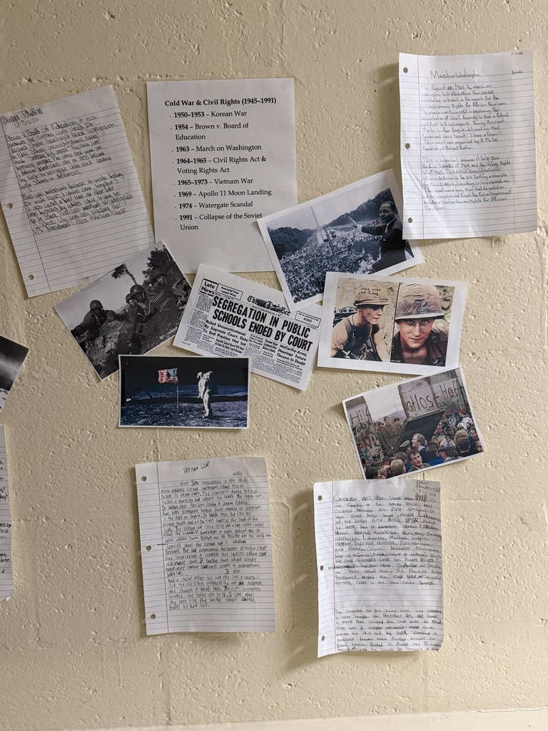 high school timeline