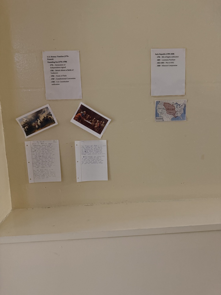 high school time line