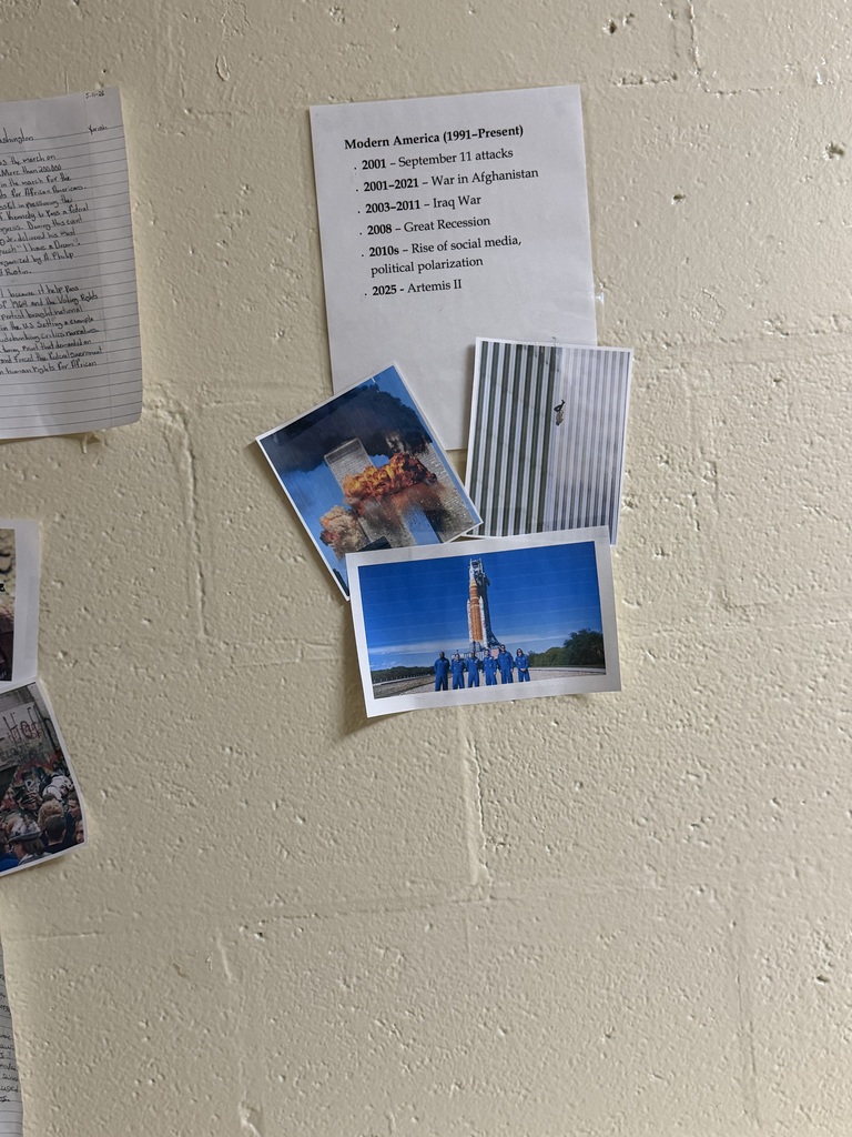 high school timeline