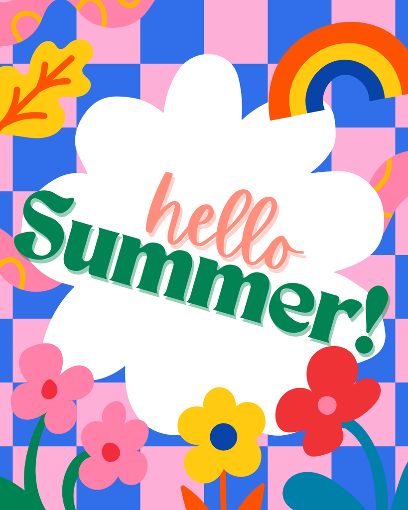 Hello Summer Graphic