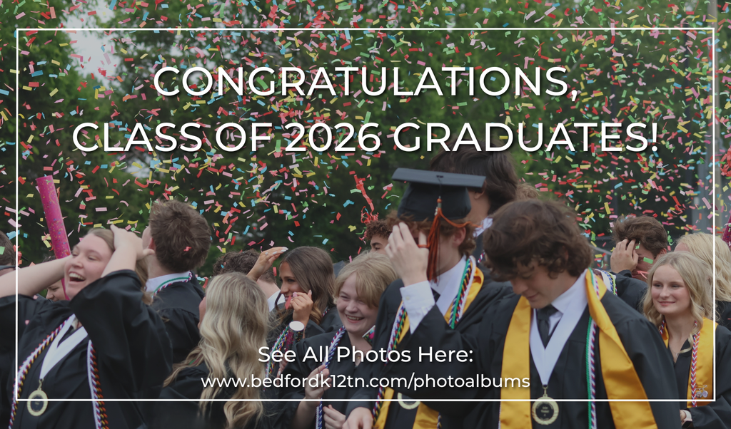 Congratulations, Class of 2026 Graduates Graphic with Cascade High School Students Featured.
