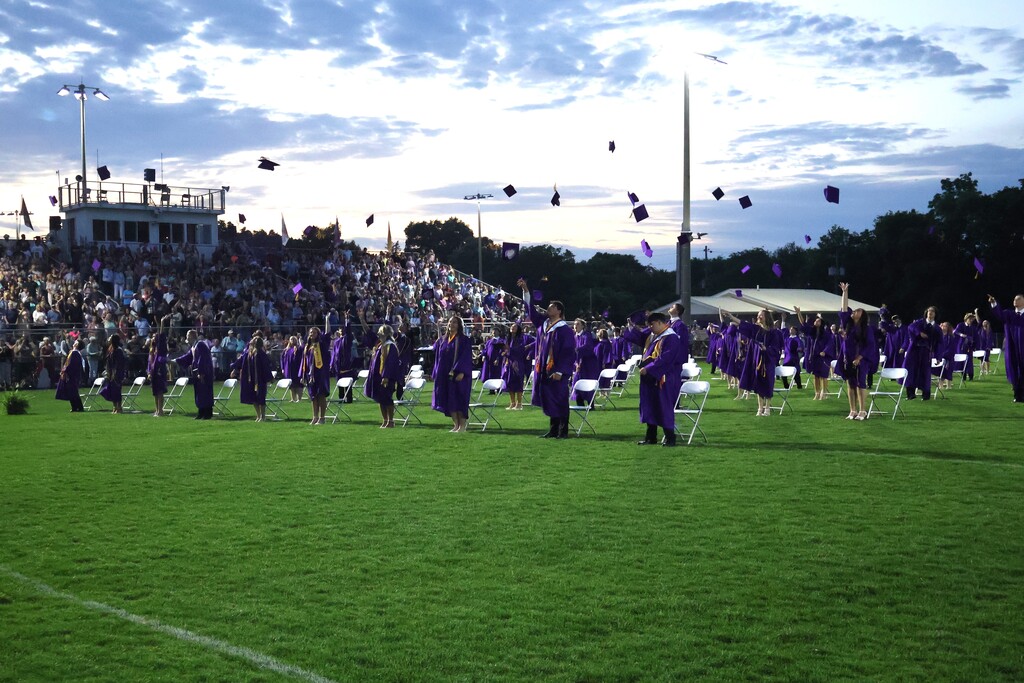 Congratulations, Class of 2026 Graduates Graphic with Cascade High School Students Featured.