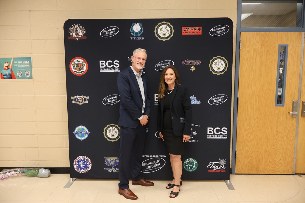A picture of Dr. Garrett and Mr. Harwell.