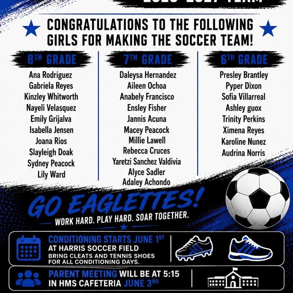 HMS 26-27 GIRLS SOCCER TEAM