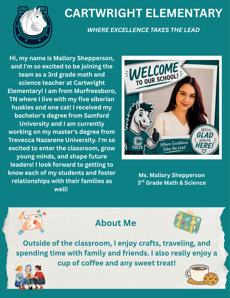 Welcome Mallory Shepperson