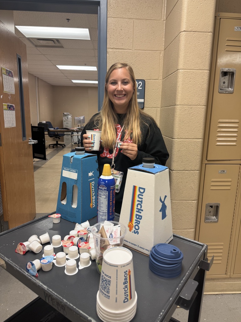Dutch Bros brings coffee to Summer School Staff at HMS