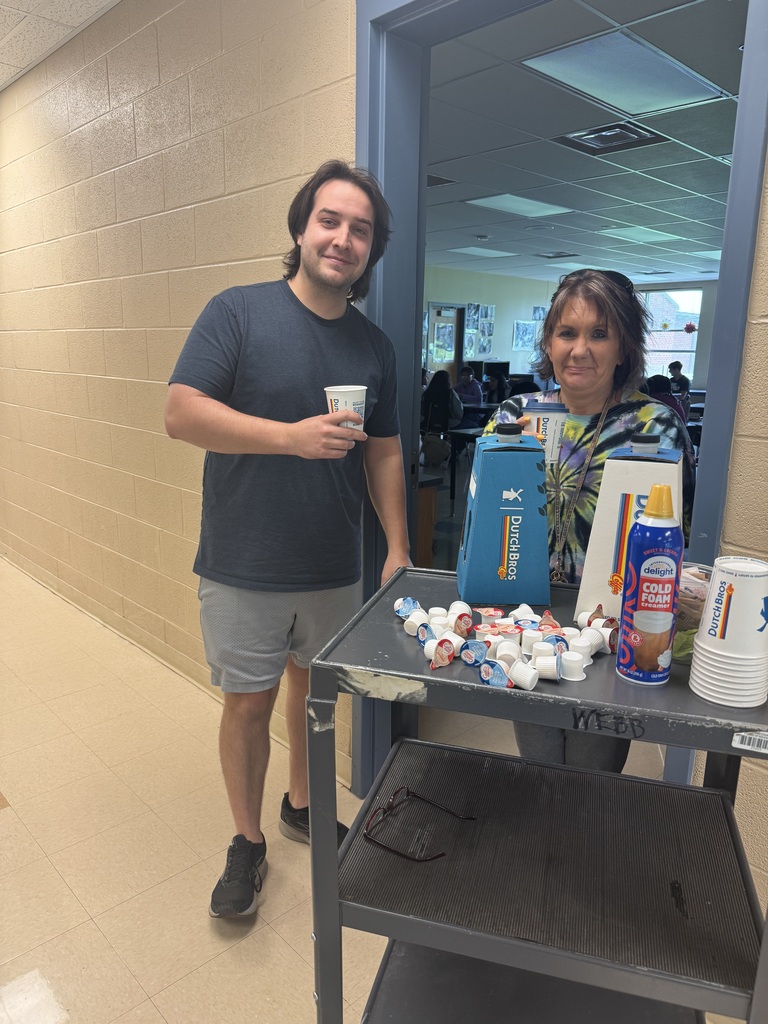 Dutch Bros brings coffee to Summer School Staff at HMS