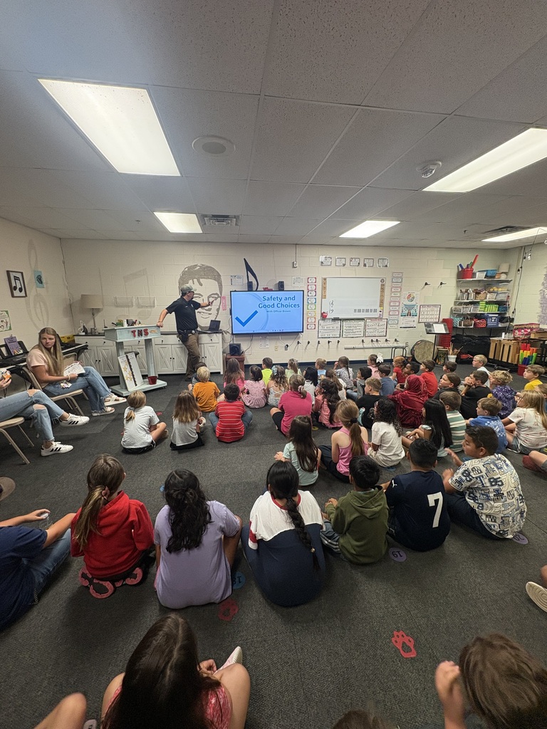 Summer Learning Camp at Thomas Magnet - Officers Visit